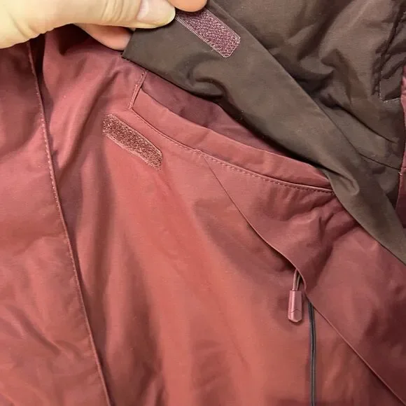 Mountain Hardwear Women's XS Barnsie Winter Ski Snow Jacket NEW Maroon MRSP $285 - Picture 6 of 16